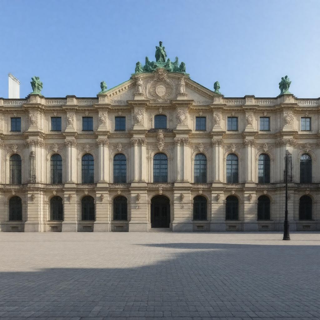 AI-created image of Ateneum Art Museum