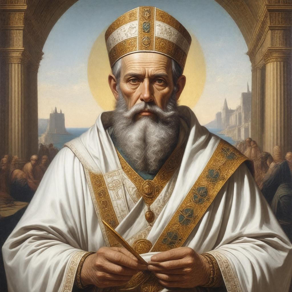 AI-created image of Athanasius of Alexandria