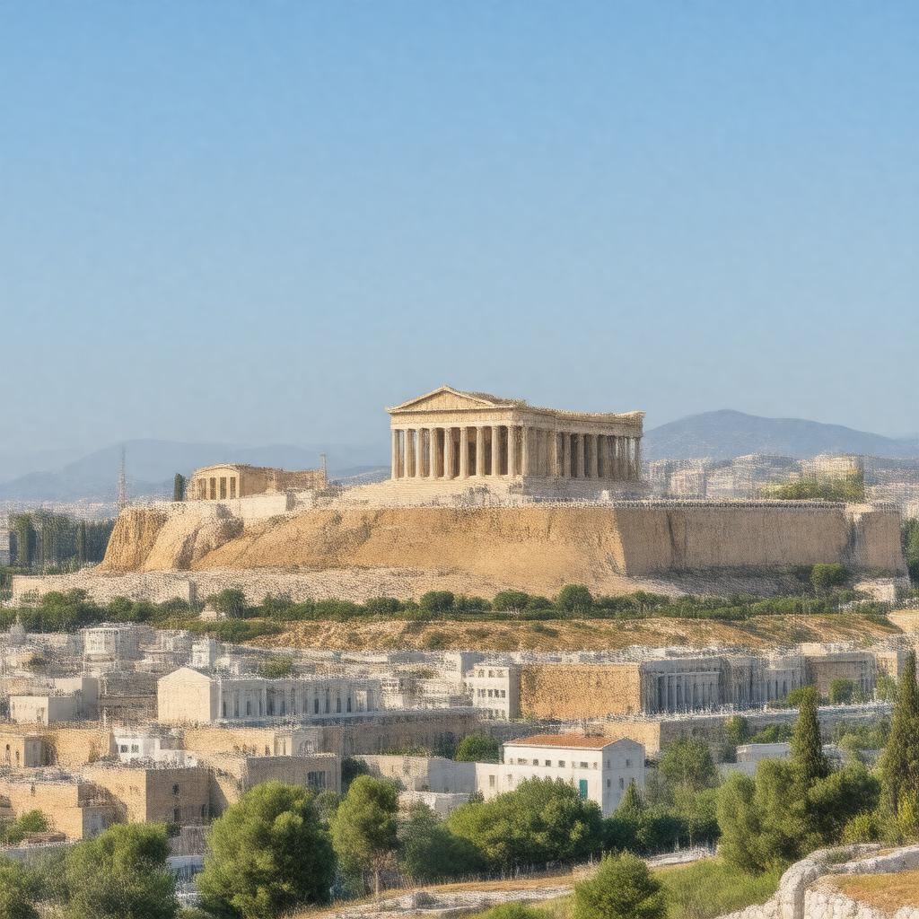 AI-created image of Athens