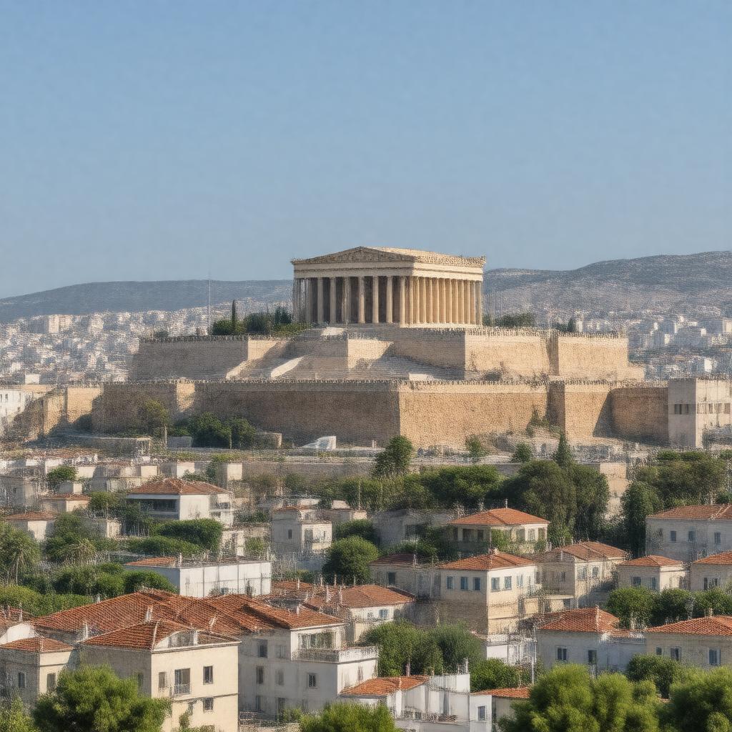 AI-created image of Athens Municipality