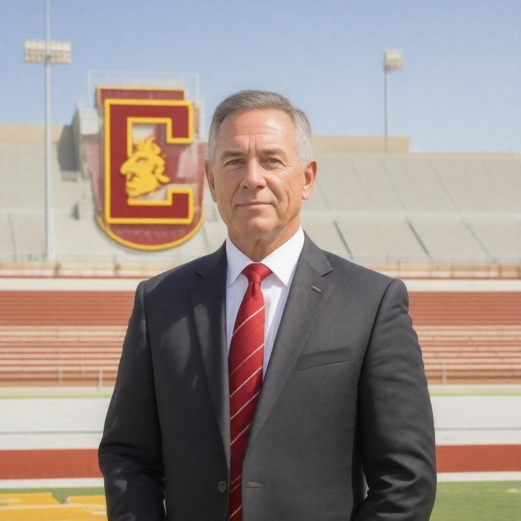 AI-created image of Athletic Director at University of Southern California
