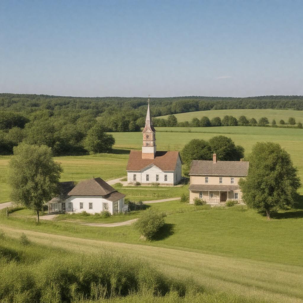 Click to view larger image AI-created image of Atkinson, Illinois