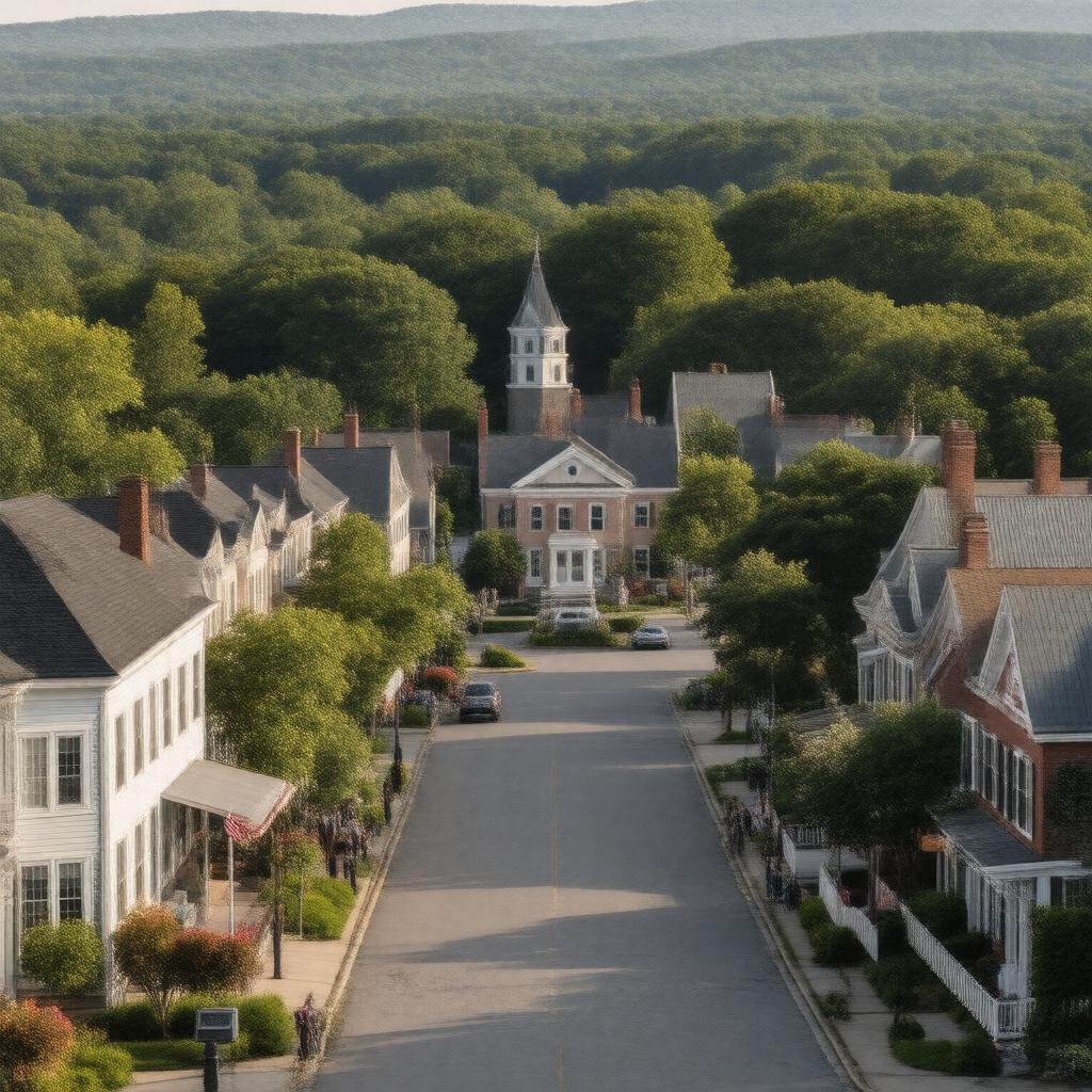 AI-created image of Atkinson, New Hampshire, USA