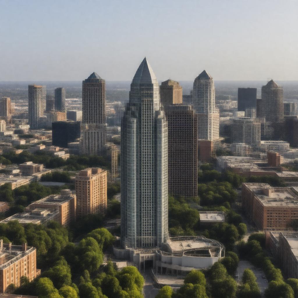 AI-created image of Atlanta 2020