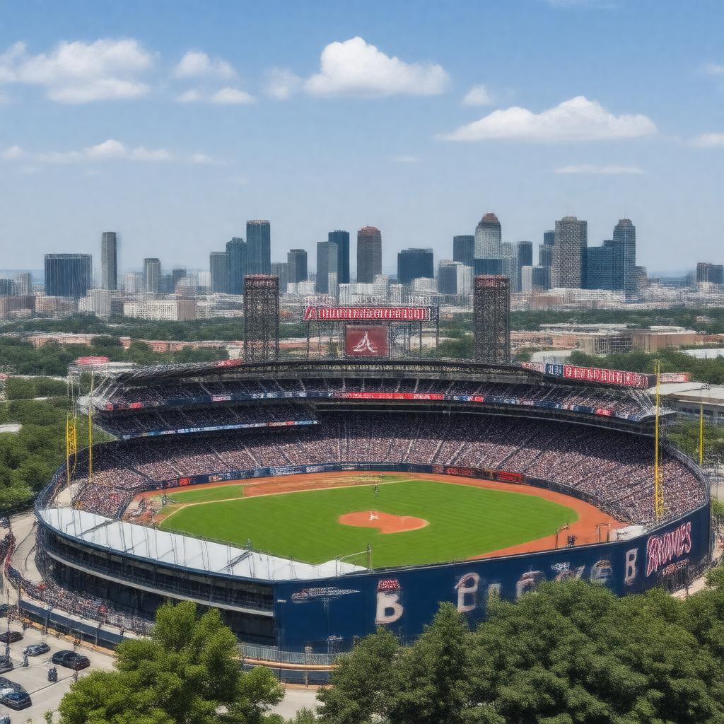AI-created image of Atlanta Braves