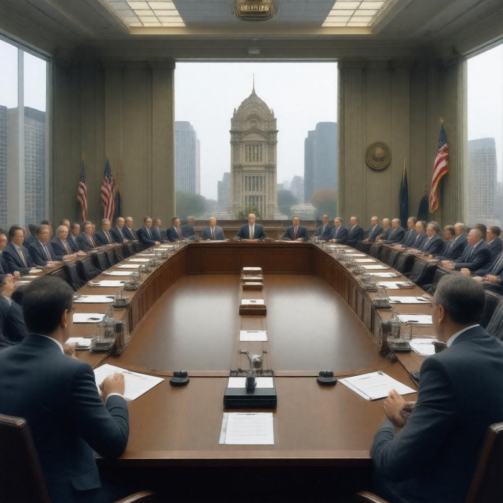 AI-created image of Atlanta City Council