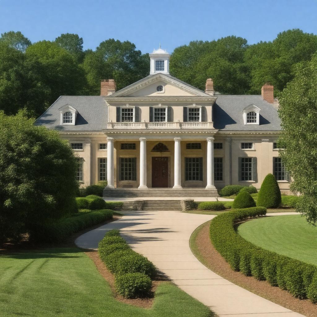 AI-created image of Atlanta History Center