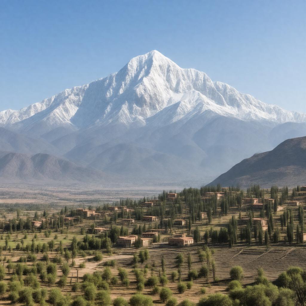 AI-created image of Atlas Mountains