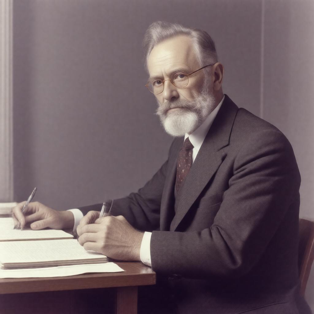 AI-created image of Atle Selberg