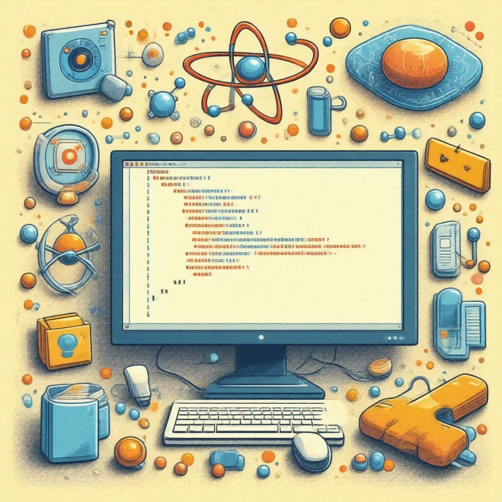 Click to view larger image AI-created image of Atom (web standard)