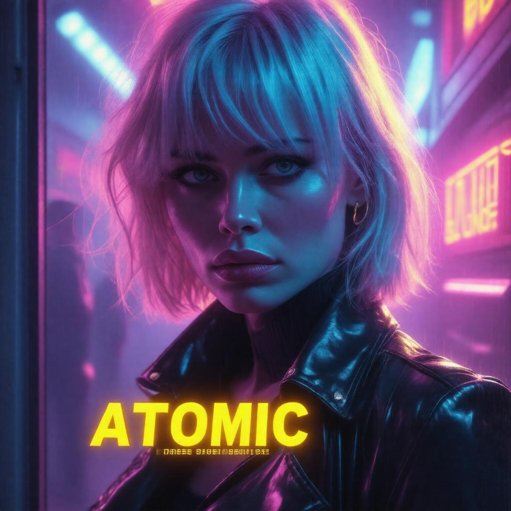 AI-created image of Atomic Blonde