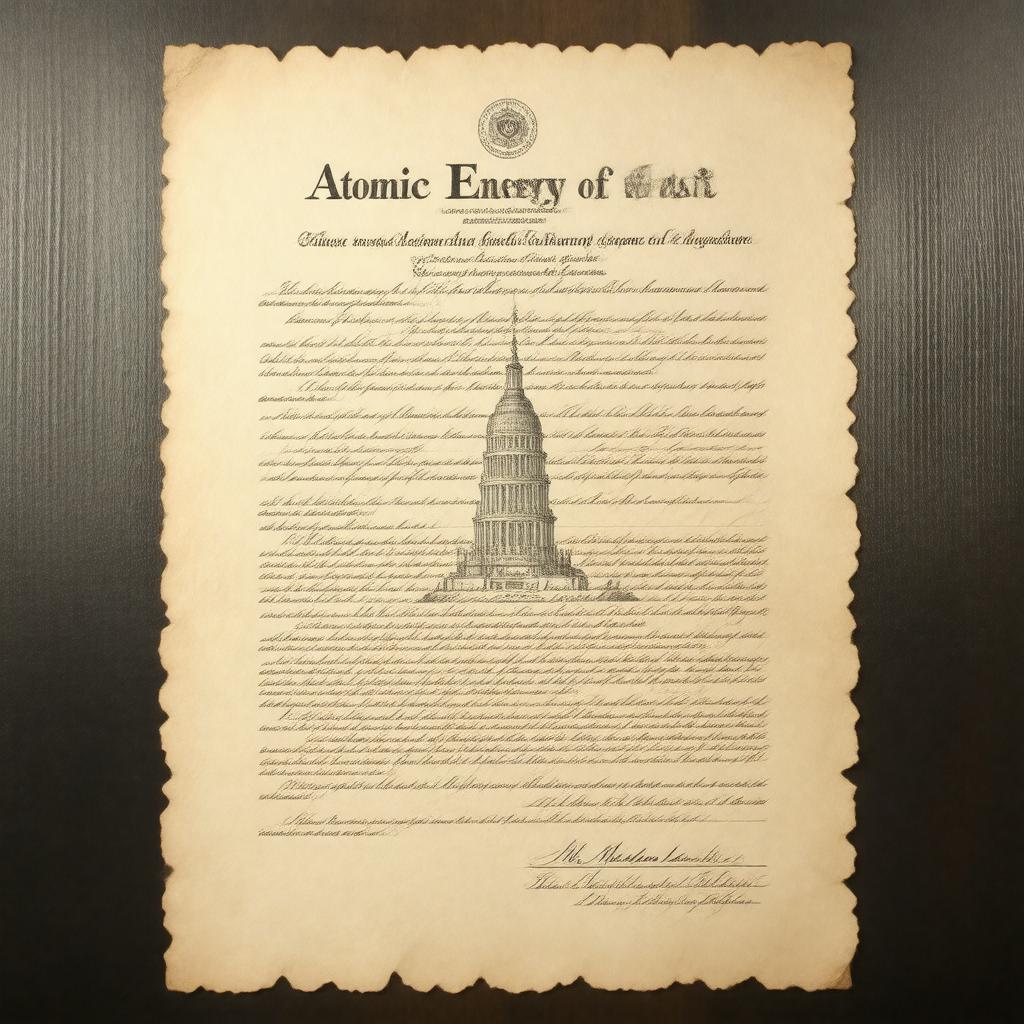 AI-created image of Atomic Energy Act of 1946
