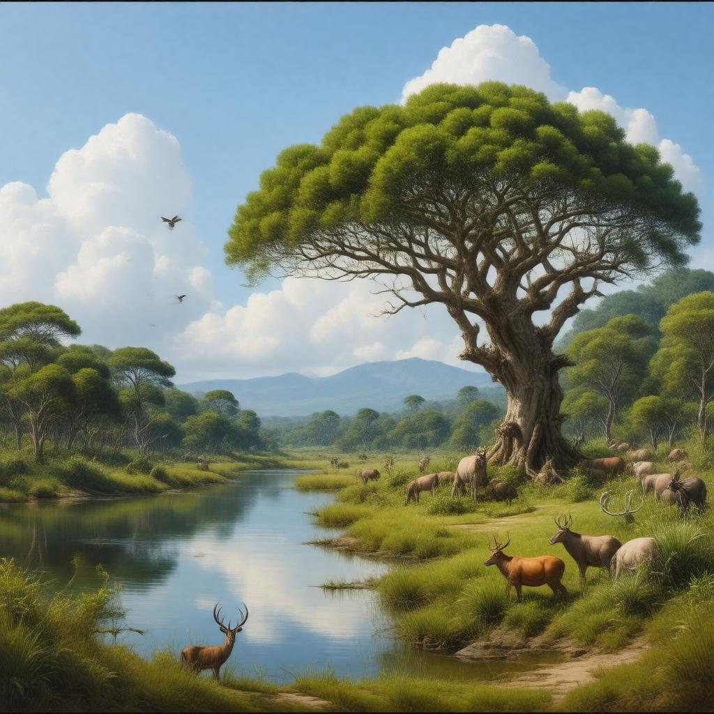 Click to view larger image AI-created image of Attenborough's Wonder of the Natural World