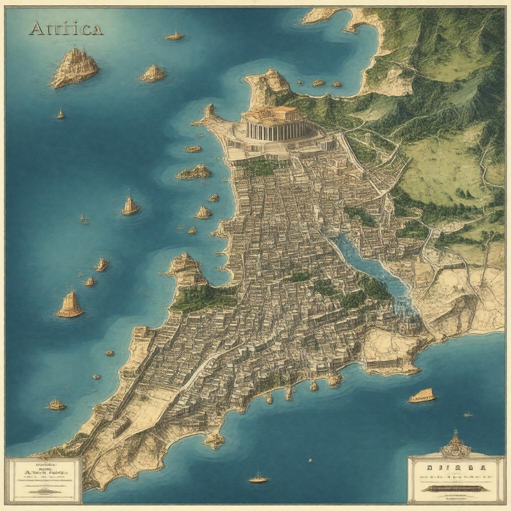 AI-created image of Attica