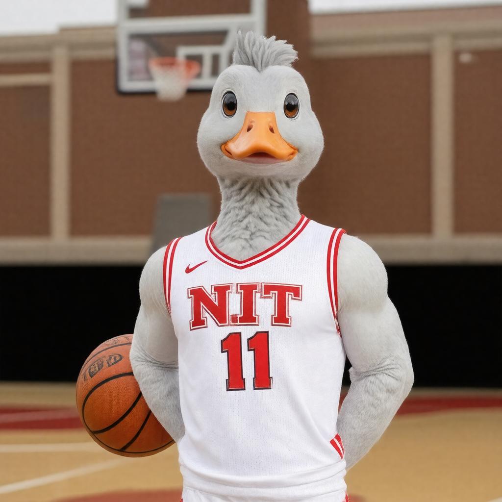 AI-created image of Attila the Duck