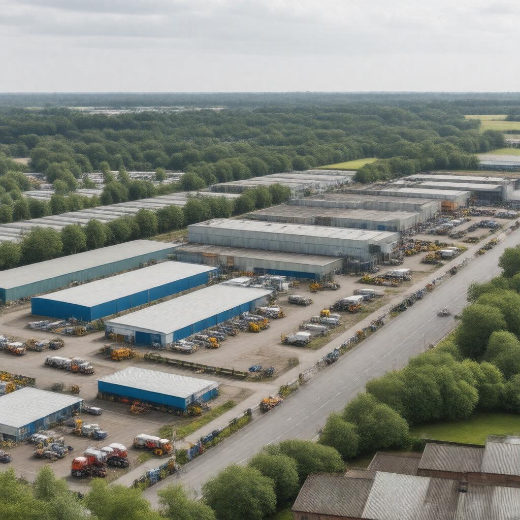 Click to view larger image AI-created image of Attleborough Fields Industrial Estate