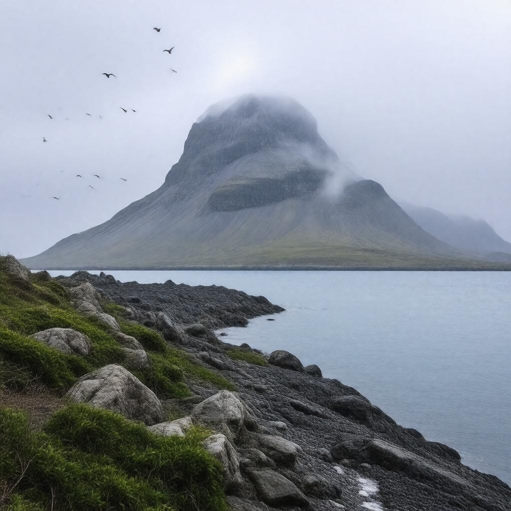 AI-created image of Attu Island