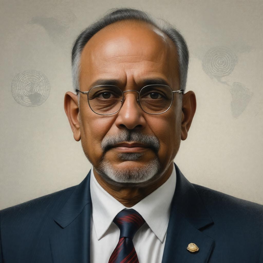 AI-created image of Atul Khare