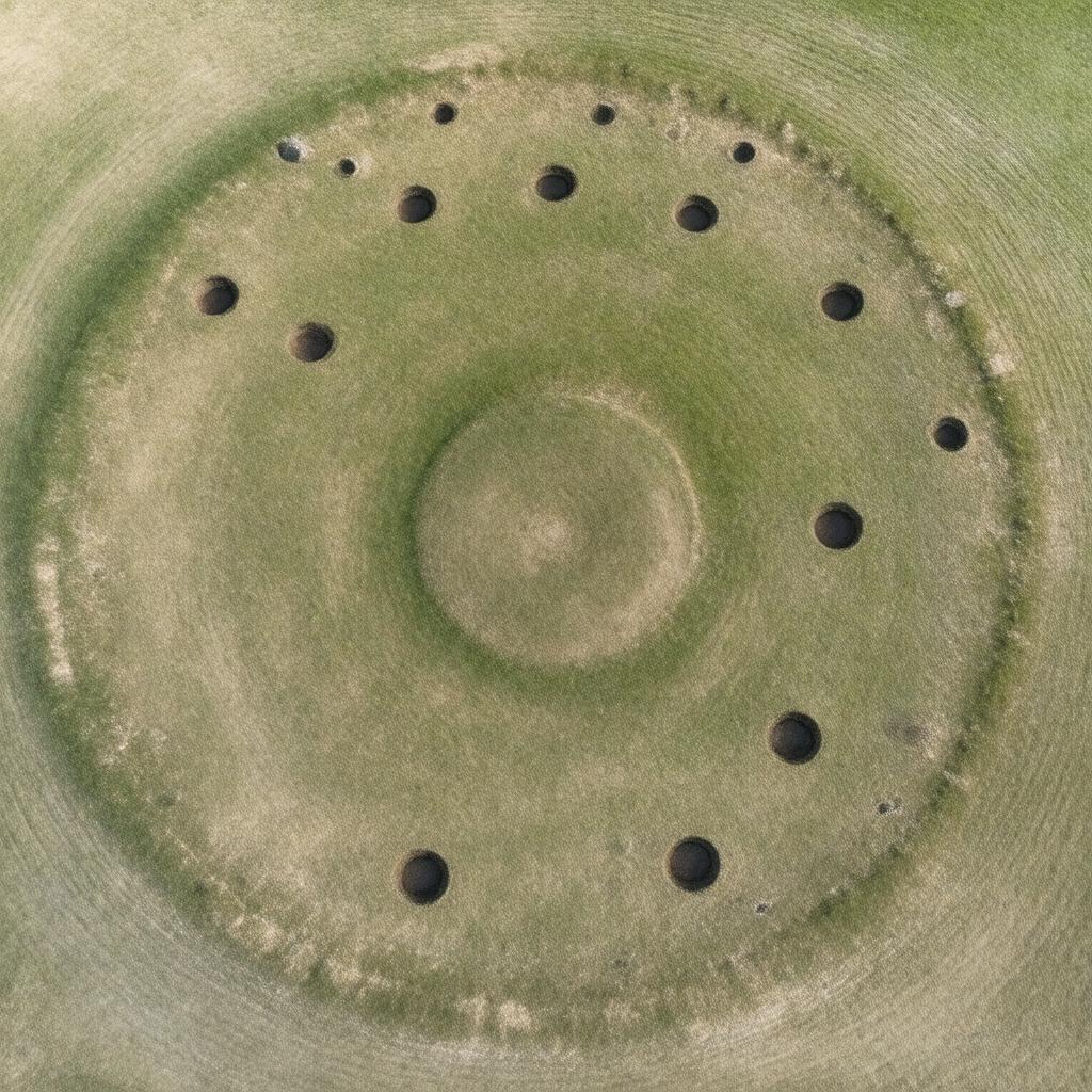 AI-created image of Aubrey Holes
