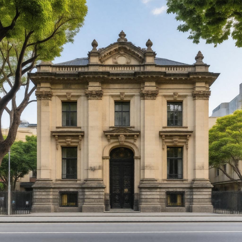 AI-created image of Auckland Art Gallery Toi o Tāmaki