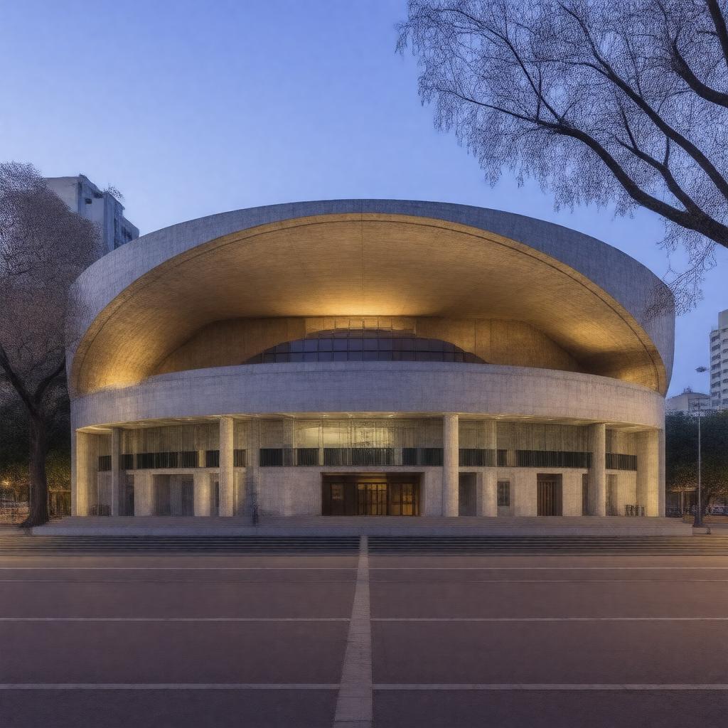AI-created image of Auditorio Nacional