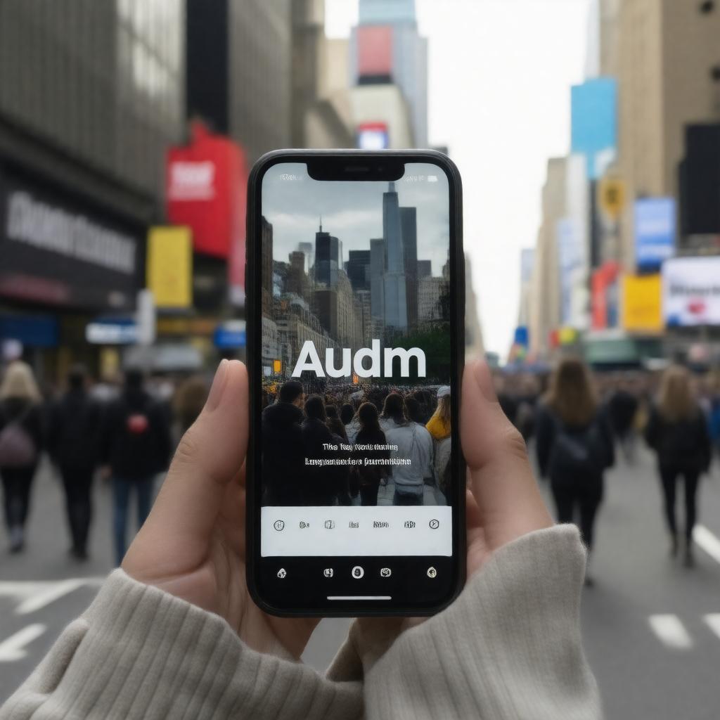 AI-created image of Audm