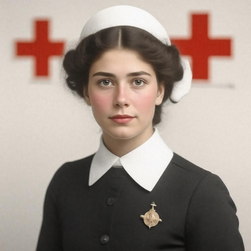 AI-created image of Audrey Georgiana Florence Boyle