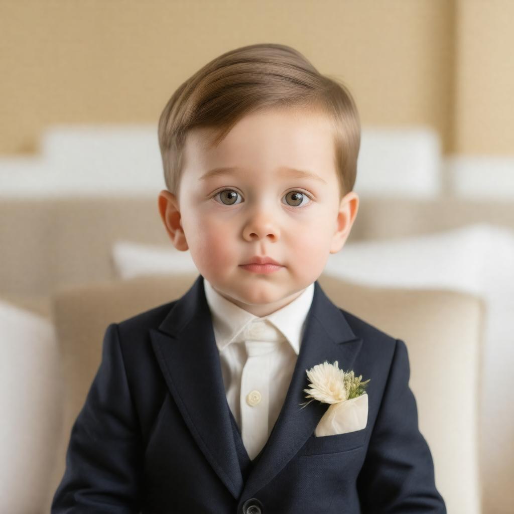 AI-created image of August Brooksbank