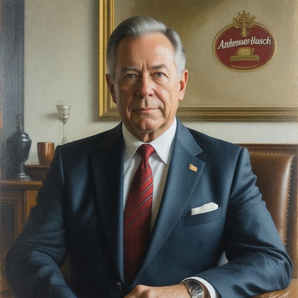 AI-created image of August Busch III