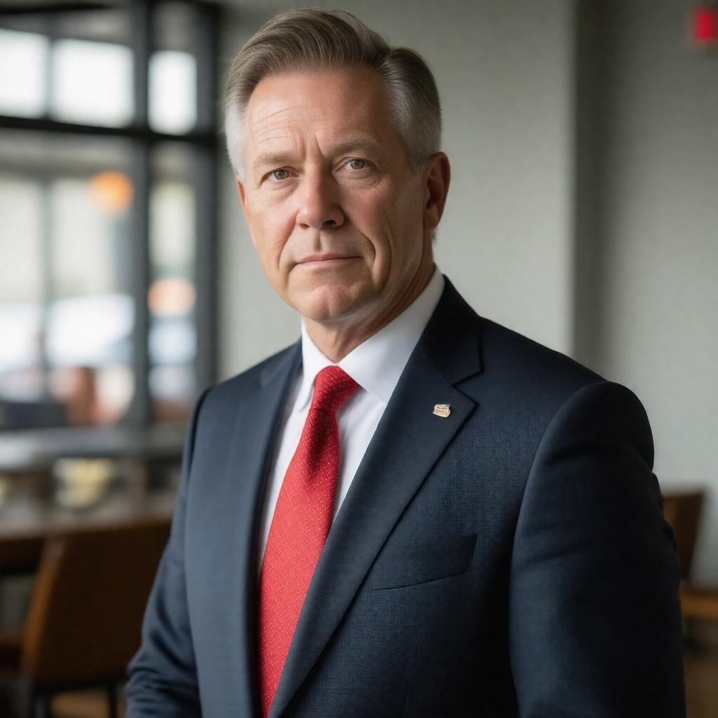 AI-created image of August Busch IV