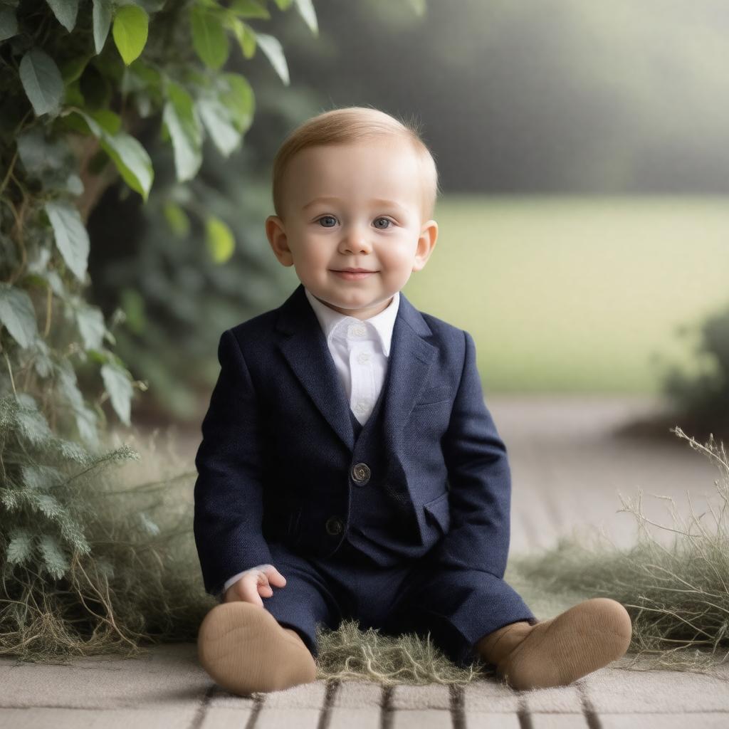 AI-created image of August Philip Hawke Brooksbank