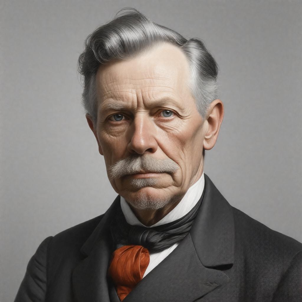 AI-created image of August Sandburg