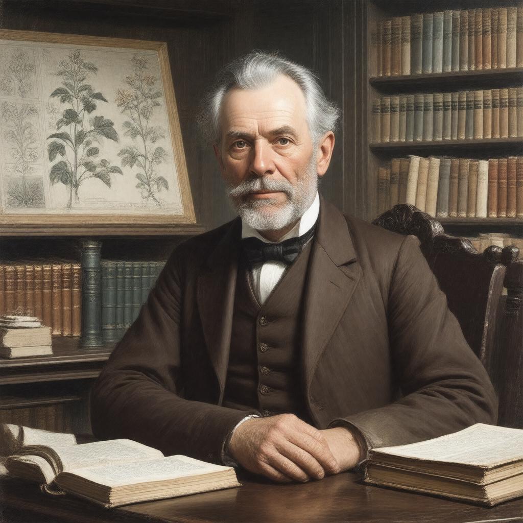 AI-created image of August Wilhelm Eichler