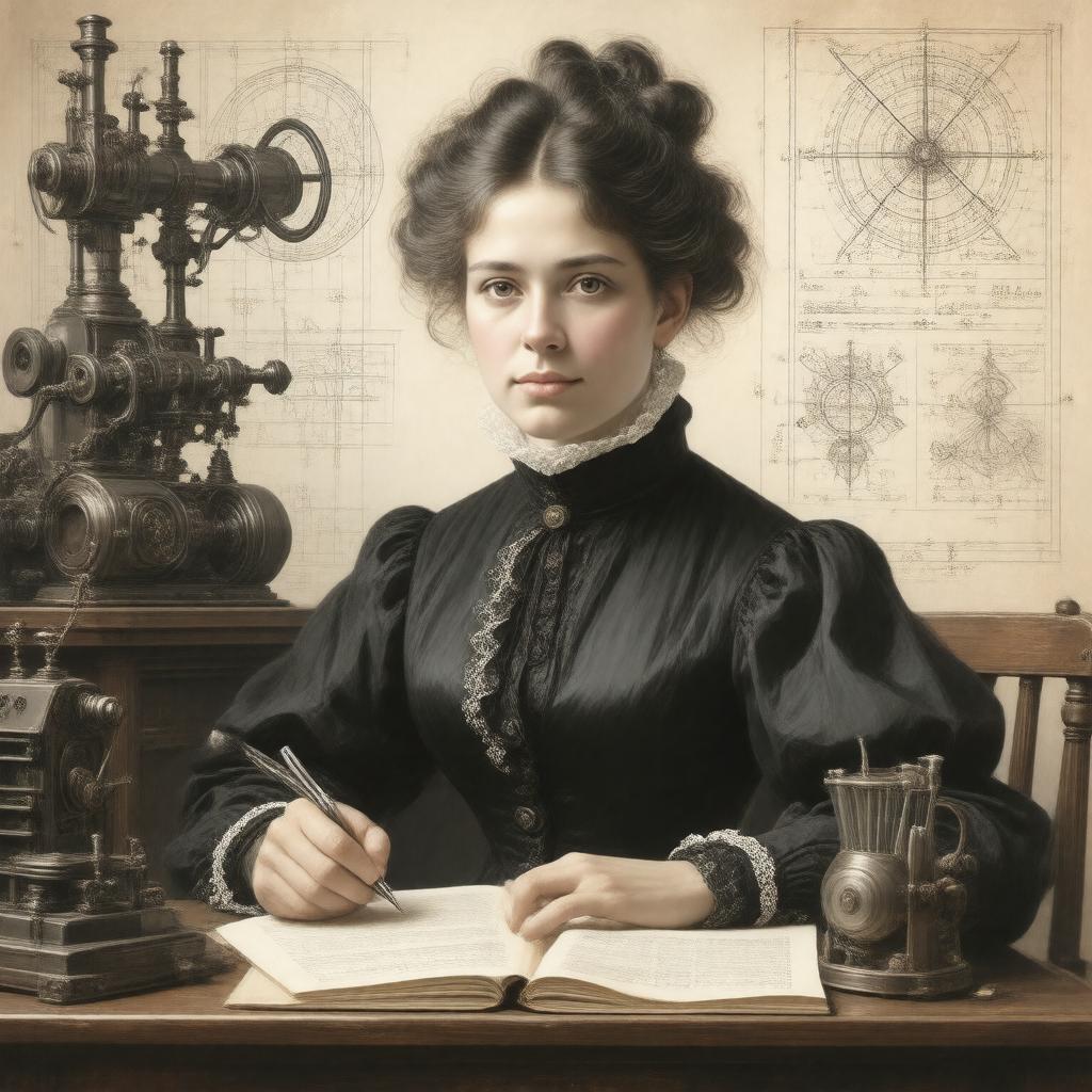 AI-created image of Augusta Ada Byron