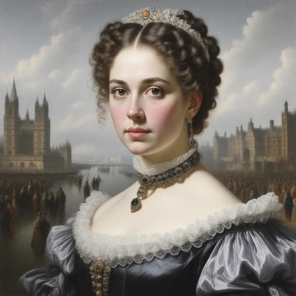 AI-created image of Augusta Leigh