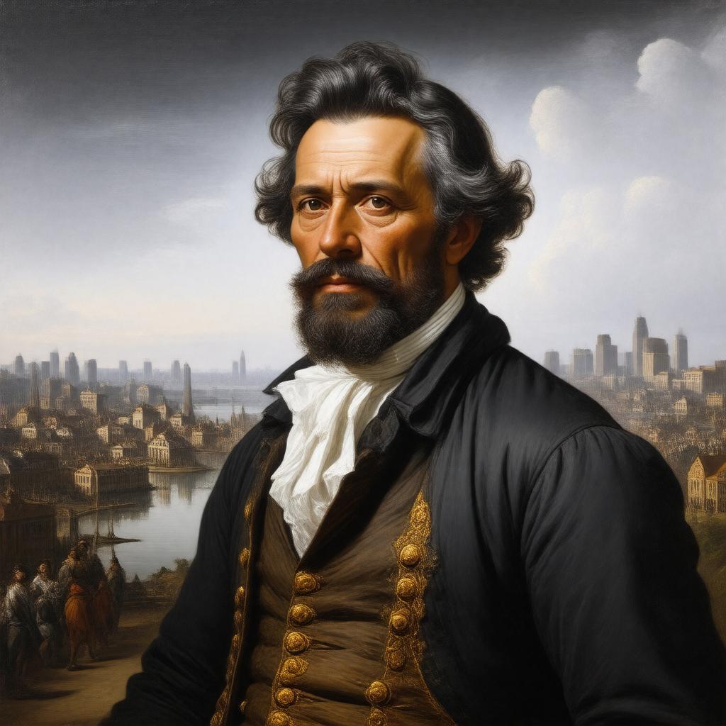 AI-created image of Auguste Chouteau