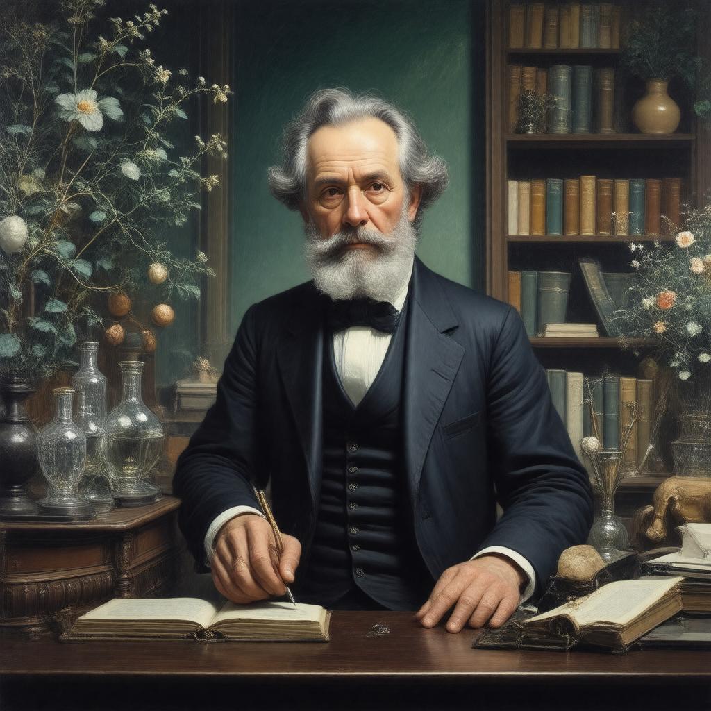 Click to view larger image AI-created image of Augustin Pyramus de Candolle