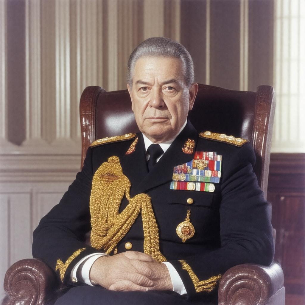 AI-created image of Augusto Pinochet