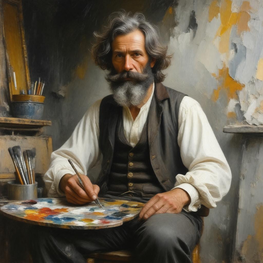 AI-created image of Augustus John