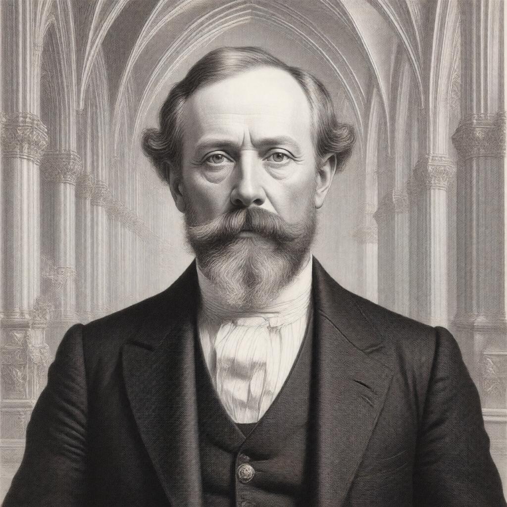 AI-created image of Augustus Pugin