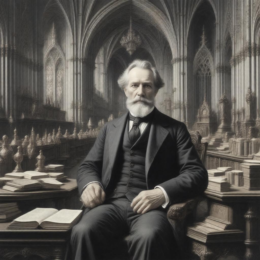 AI-created image of Augustus Welby Northmore Pugin