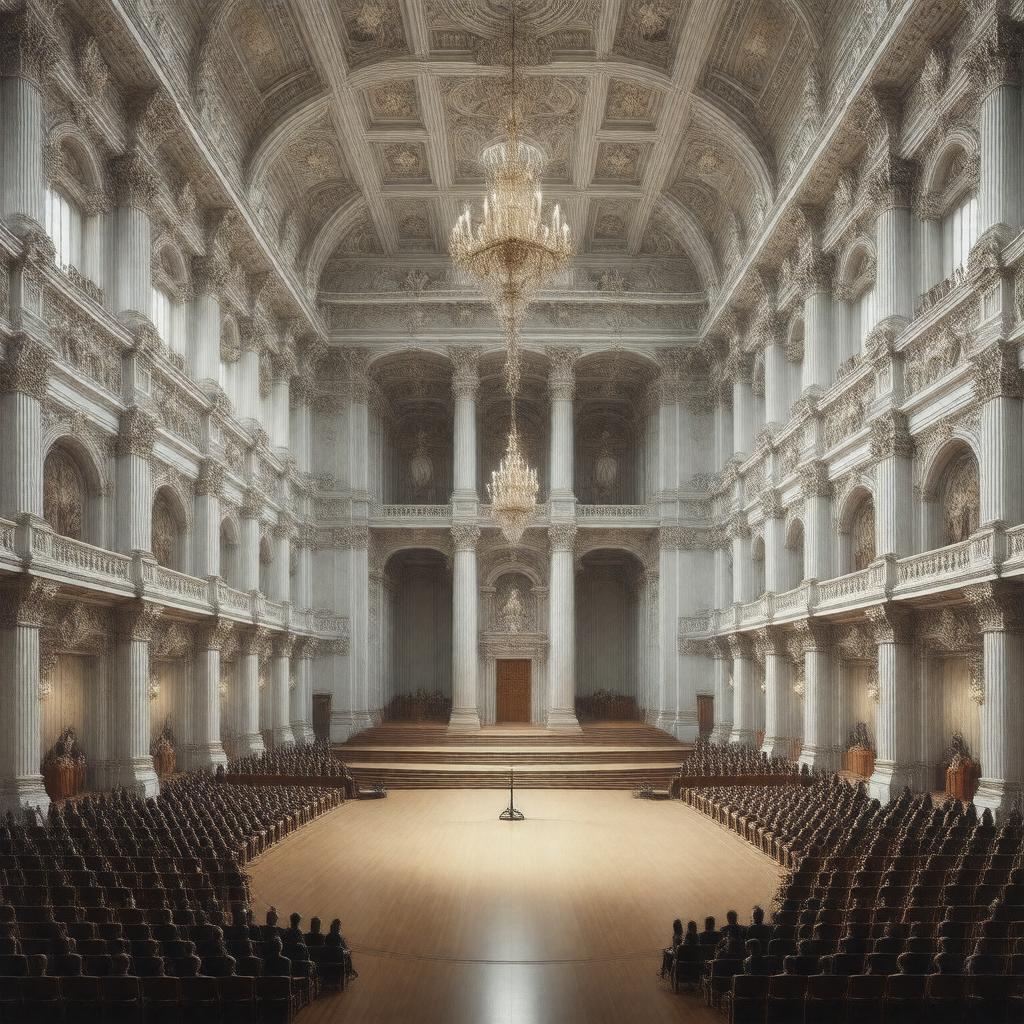 Click to view larger image AI-created image of Aula Magna