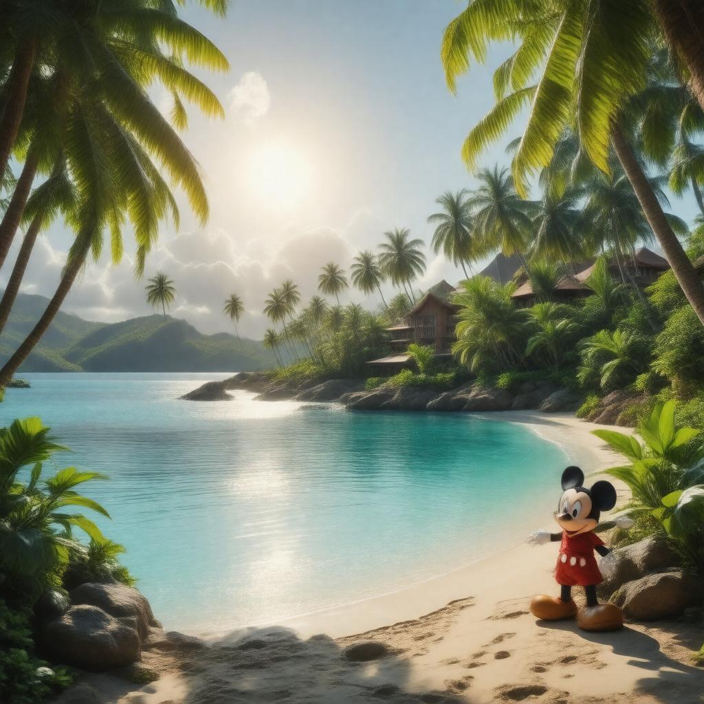 AI-created image of Aulani, A Disney Resort & Spa