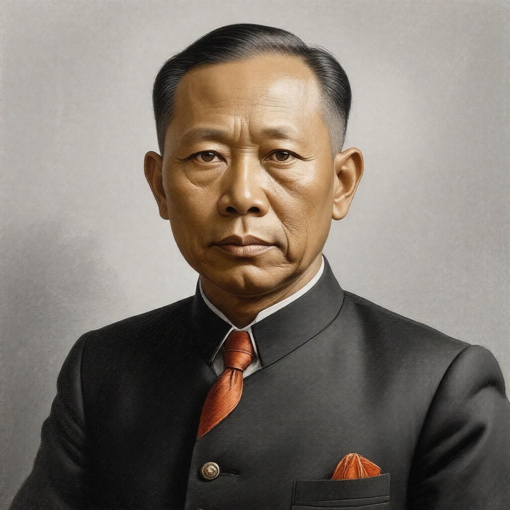 AI-created image of Aung San
