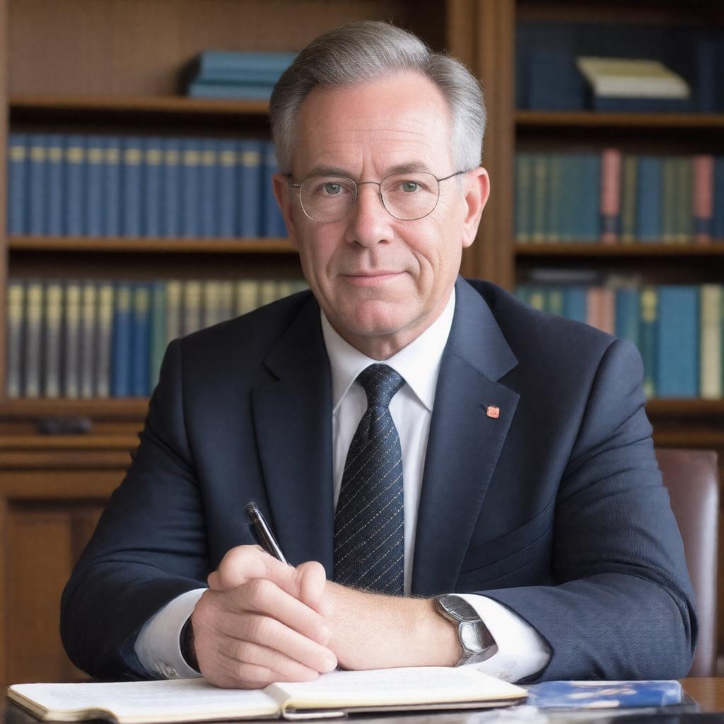 AI-created image of Austan Goolsbee