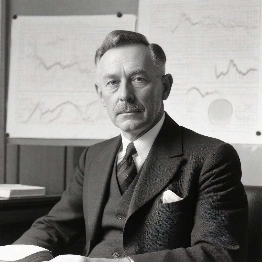 AI-created image of Austin Bradford Hill