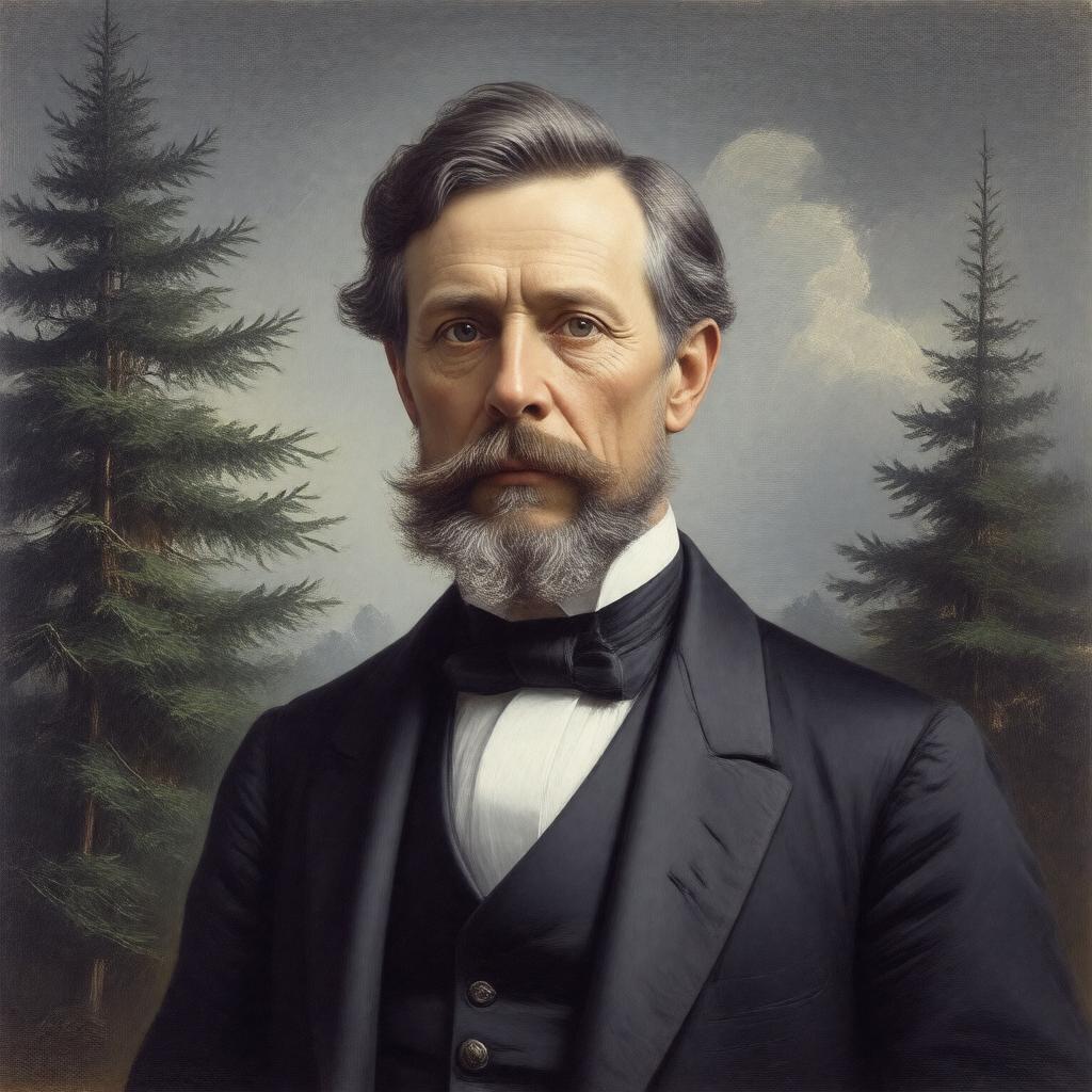 AI-created image of Austin Dickinson