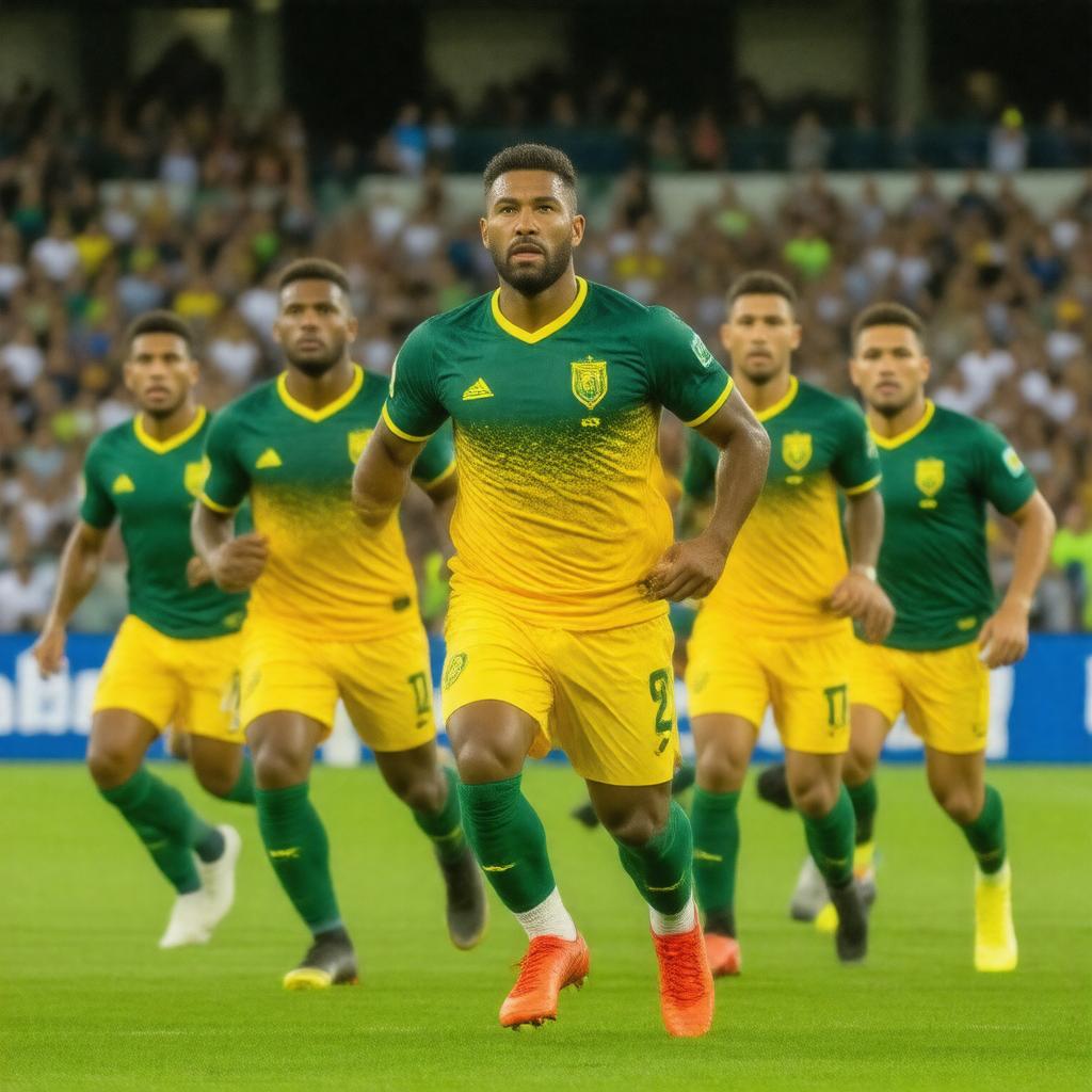 AI-created image of Australia national football team