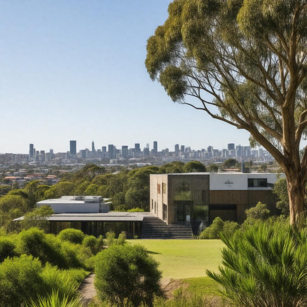 Click to view larger image AI-created image of Australian Catholic University