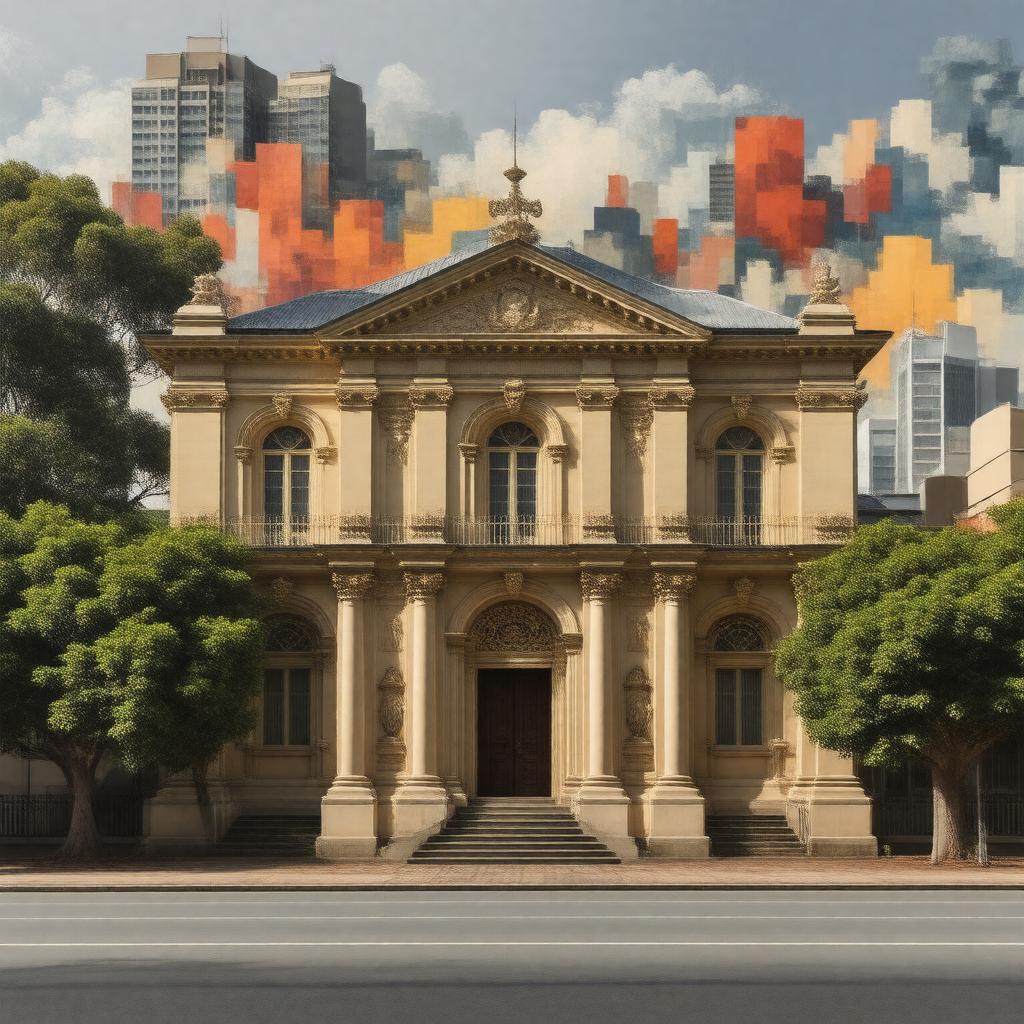 AI-created image of Australian Jesuits